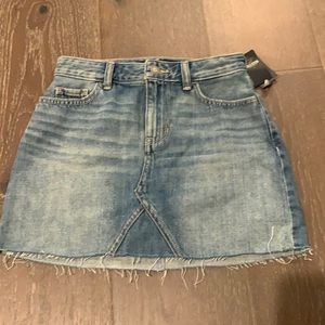 Hollister Denim miniskirt
